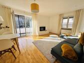 Wohnzimmer - Etagenwohnung mit 80,00 m&sup2; in Ingolstadt zur Miete