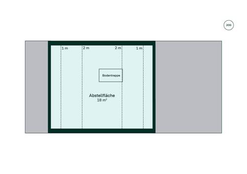 Zusätzliche Abstellfläche im Dachgeschoss - 