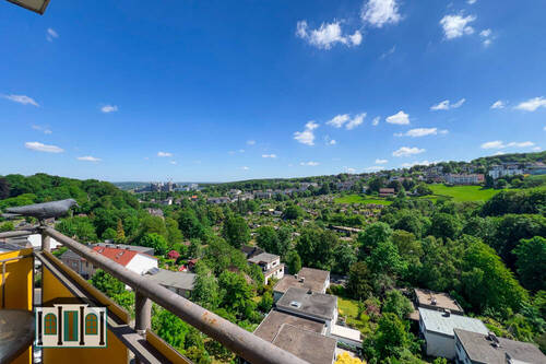 Ausblick vom Balkon - 