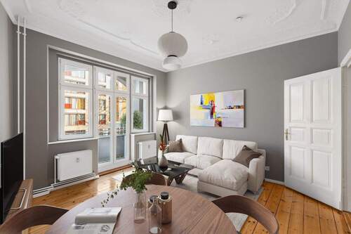 Bild 1 - Charmante 3-Zimmer-Wohnung mit Balkon