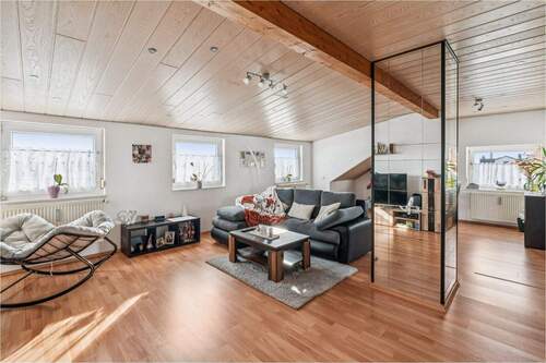 Wohn- / Essbereich Dachgeschoss - 