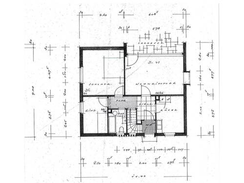 Grundriss EG - Renoviertes freistehendes Einfamilienhaus mit großem Garten in Langenzenn