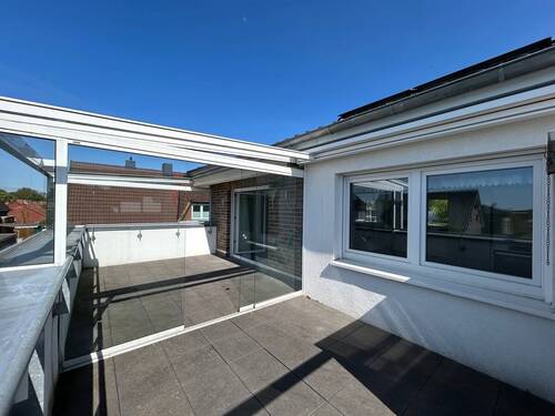 Dachterrasse Teileinfassung - 