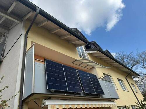 Blick auf die Loggia - 