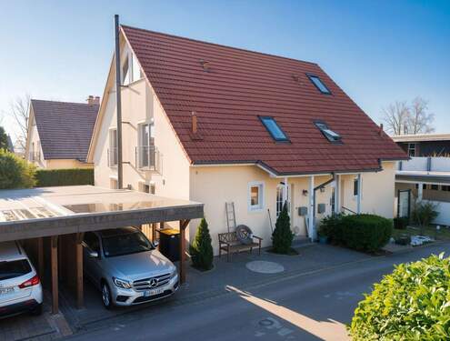 Außenansicht, Eingangsbereich, - Doppelhaushälfte mit 122,00 m&sup2; in Oststeinbek zum Kaufen