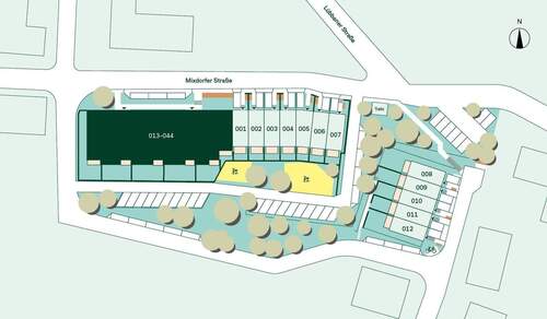 Lage der Eigentumswohnung im Quartier - 