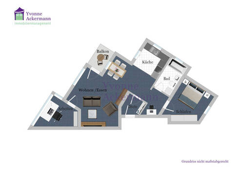 Variante 2,5 Zimmer (Kann) - 