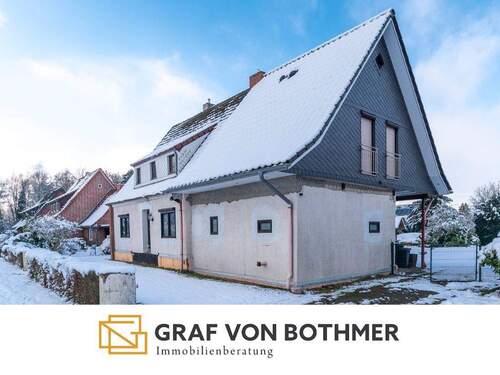 Giebelansicht - 4 Zimmer Einfamilienhaus zum Kaufen in Lauenbrück