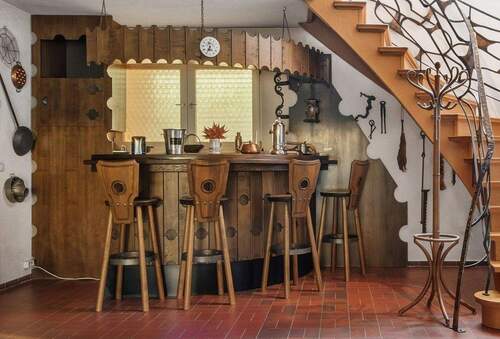 Bar in Echtholzfront - 