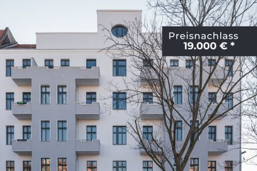 Außenansicht - Preisnachlass sichern: Helle 2-Zimmer-Altbauwohnung mit großem Wohnzimmer in Wedding