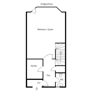 Erdgeschoss - 6 Zimmer Reihenmittelhaus in Bad Bramstedt