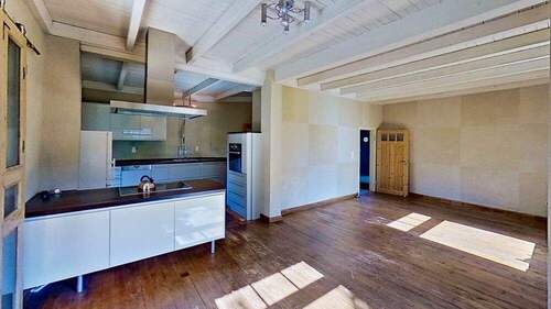 Wohn- Esszimmer und Küche - 