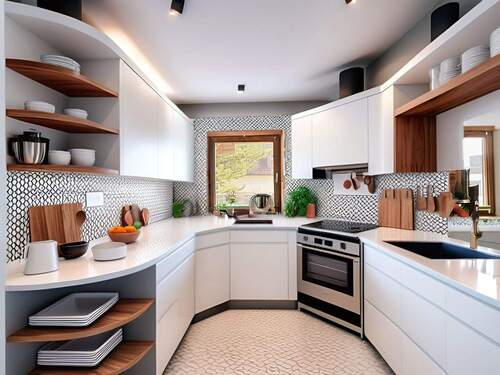 Küche-Homestaging - 