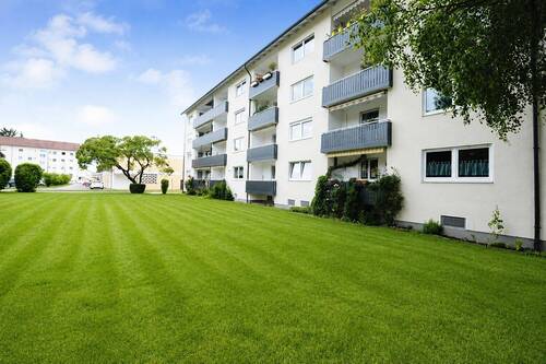 Aussenansicht (3) - 3 Zimmer Etagenwohnung in Memmingen