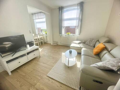 Wohnzimmer - Inselidylle mit Meerblick - 3 Zimmer Wohnung
