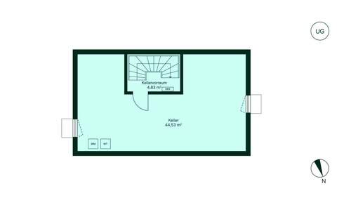 Geräumiges Untergeschoss - 