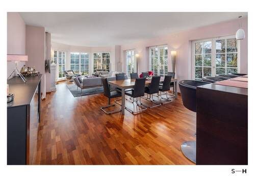 Wohn- und Essbereich - 3 Zimmer Etagenwohnung zur Miete in Hamburg