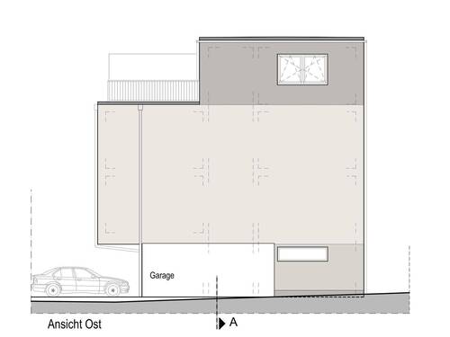 Ansicht Ost - Reihenendhaus mit 219,00 m² in Landstuhl zum Kaufen