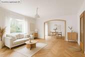 Wohnzimmer EG - Einfamilienhaus mit 185,60 m² in Dörverden zum Kaufen