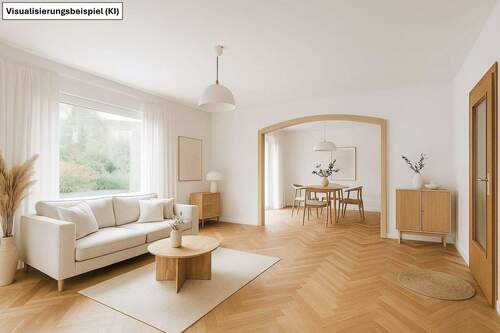Wohnzimmer EG - Einfamilienhaus mit 185,60 m² in Dörverden zum Kaufen
