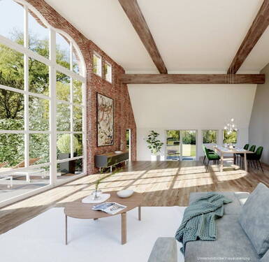 Bild 1 - Denkmal-Traumwohnung vor den Toren Hamburgs - hohe steuerliche Abschreibung!