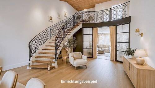 Einrichtungsbeispiel Wohnraum - Einfamilienhaus mit 201,70 m&sup2; in Schloß Holte-Stukenbrock zum Kaufen