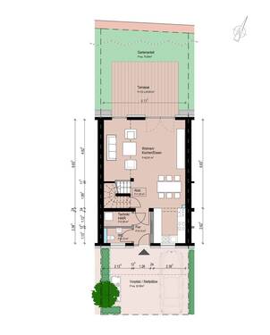 Erdgeschoss - Reihenmittelhaus mit 220,00 m² in Landstuhl zum Kaufen