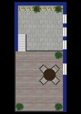 Garagendachterrasse - 