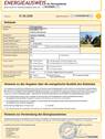 Energieausweis - 