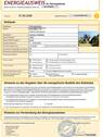 Energieausweis - 