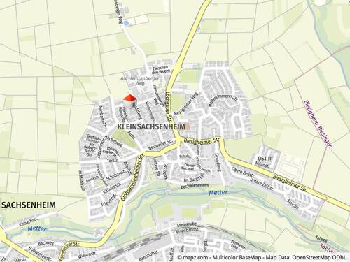 Geolyzer Kartenausschnitt - 