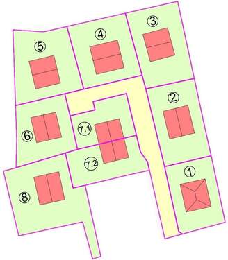 Lageplan - Grundstück in Dresden / Weixdorf