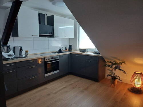 Küche (Eigentum Mieter) - Etagenwohnung mit 76,20 m&sup2; in Neindorf zum Kaufen