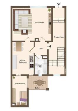 Erdgeschoss - Mehrfamilienhaus, Wohnhaus mit 234,00 m&sup2; in Ludwigshafen am Rhein / Mundenheim zum Kaufen
