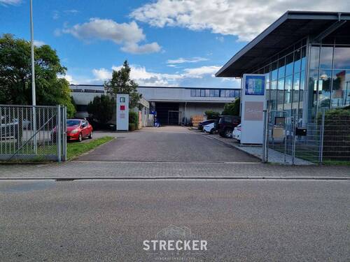 Hauptzufahrt - 8819m² großes Gewerbegrundstück mit 3 Mietern in verkehrsgünstiger Lage in BornheimPfalz