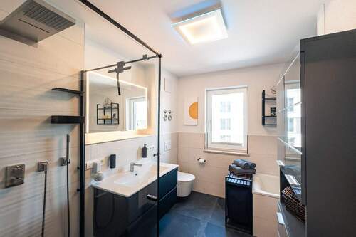 Tageslichtbad - 2 Zimmer Etagenwohnung in Kolbermoor