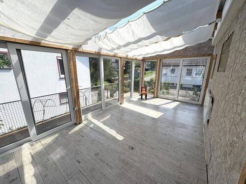 überdachte Terrasse/Wintergarten OG - 