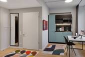 Wohnbereich - 1 Zimmer Etagenwohnung in Köln