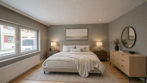 Schlafzimmer EG virtuell - 
