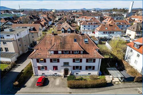 Haus Ansicht von oben - Etagenwohnung mit 172,00 m&sup2; in Radolfzell am Bodensee zum Kaufen