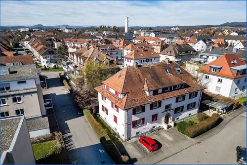 Haus Ansicht von oben - 