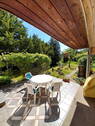 Terrasse mit Blick auf Garten - 8 Zimmer Einfamilienhaus in Potsdam