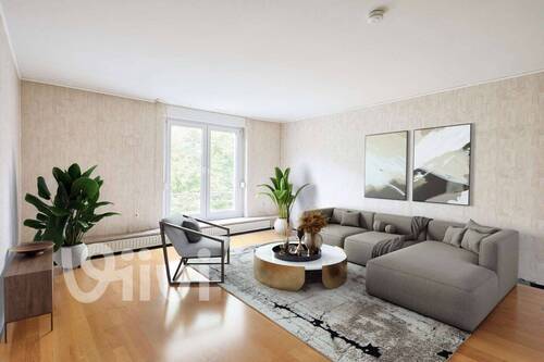 Wohnzi. Bsp / living room e.g. - 3 Zimmer Etagenwohnung zum Kaufen in Berlin