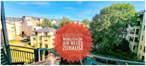 Bild 1 - Helle 2-Raum-Wohnung mit Balkon in Schloßchemnitz - ab 01.01.2026 frei!
