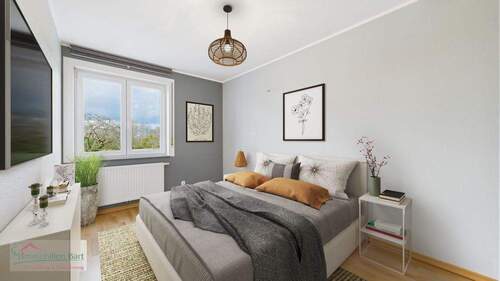 Schlafzimmer - Etagenwohnung mit 91,00 m&sup2; in Perl / Besch zum Kaufen