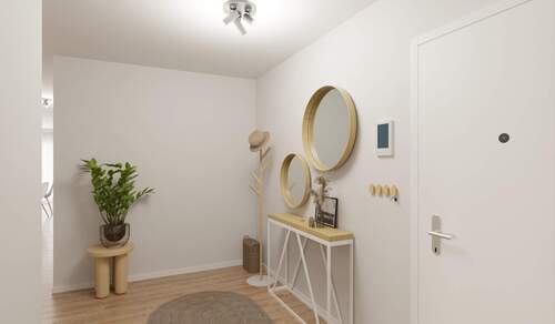 Heller und freundlicher Eingangsbereich - 4 Zimmer Etagenwohnung zum Kaufen in Germersheim