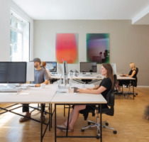 Arbeitsplatz in modernem Ladenbüro zu vermieten - All-in-Miete - München Au-Haidhausen