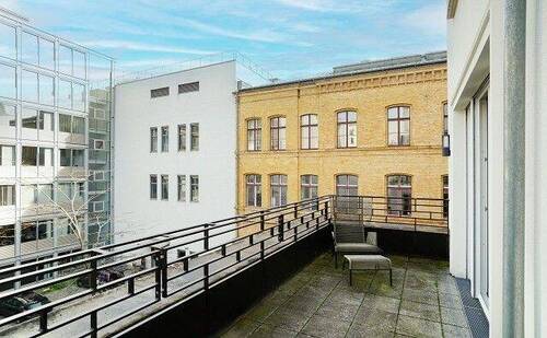 Terrasse - 2 Zimmer Etagenwohnung zur Miete in Berlin