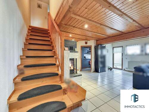 Wohn- und Esszimmer - Etagenwohnung mit 96,00 m&sup2; in Wöllstein zum Kaufen