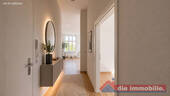 Flur mit KI möbliert - 2 Zimmer Etagenwohnung in Magdeburg / Stadtfeld West